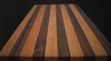 Load image into Gallery viewer, Cherry and Walnut Cutting Board