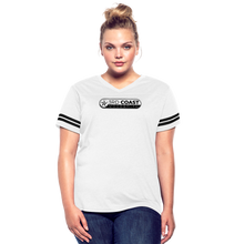 Load image into Gallery viewer, Women’s Vintage Sport T-Shirt - white/black