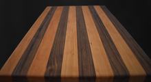 Load image into Gallery viewer, Cherry and Walnut Cutting Board
