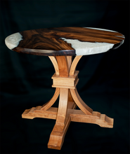 Load image into Gallery viewer, Custom Monkey Pod wood Epoxy table
